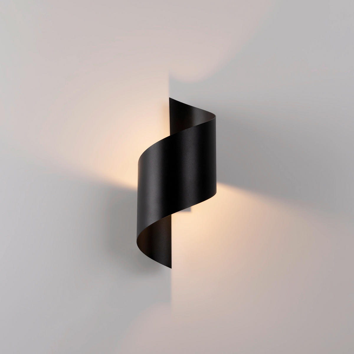 WANDLEUCHTE Talassa 15/13/31 cm  - Schwarz, Design, Metall (15/13/31cm)