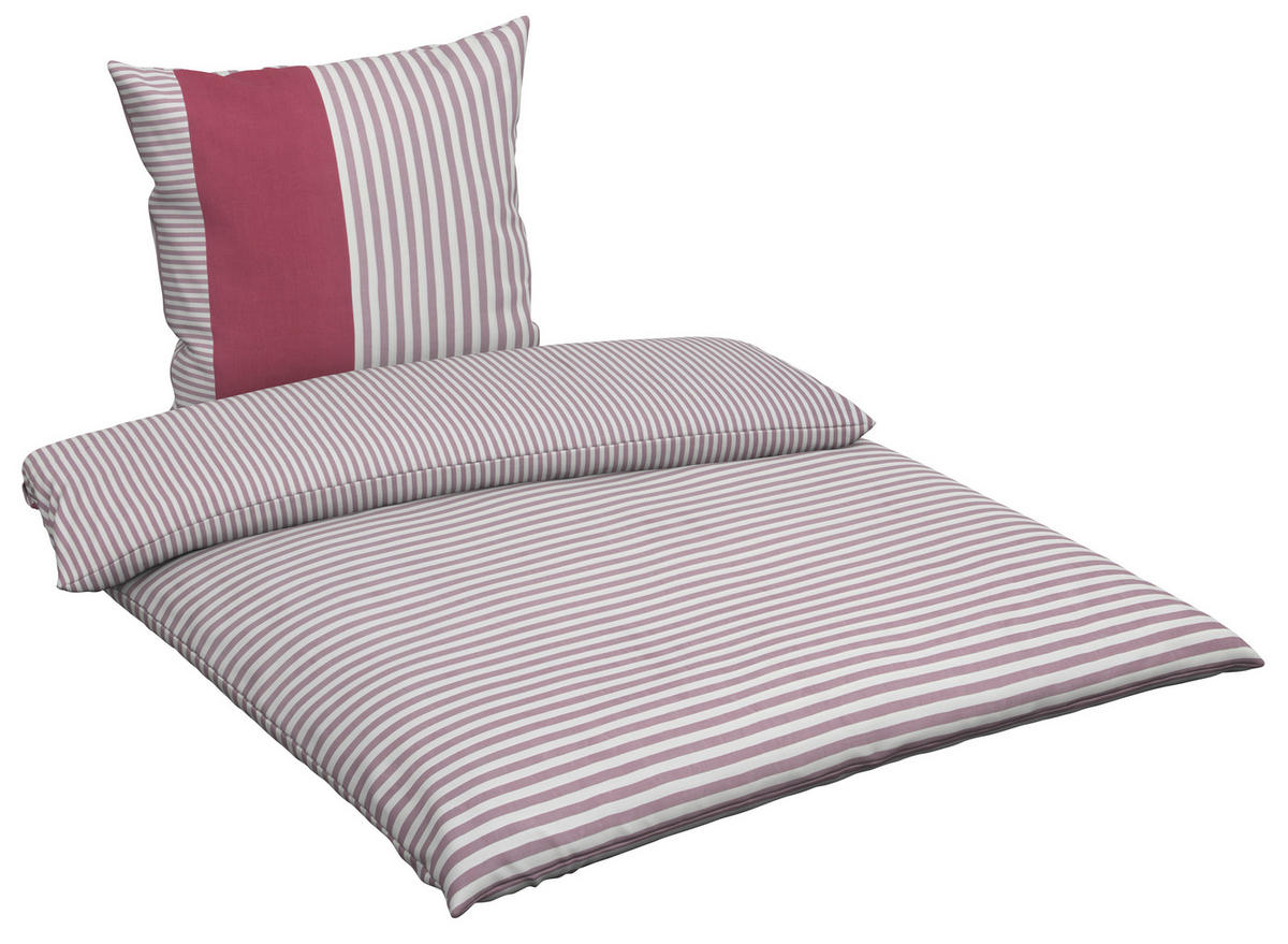 BETTWÄSCHE Rosia Satin 135/200 cm  - Lila, KONVENTIONELL, Textil (135/200cm) - Novel