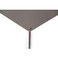 COUCHTISCH quadratisch Taupe  - Taupe/Anthrazit, Design, Metall (70/42/70cm) - Xora