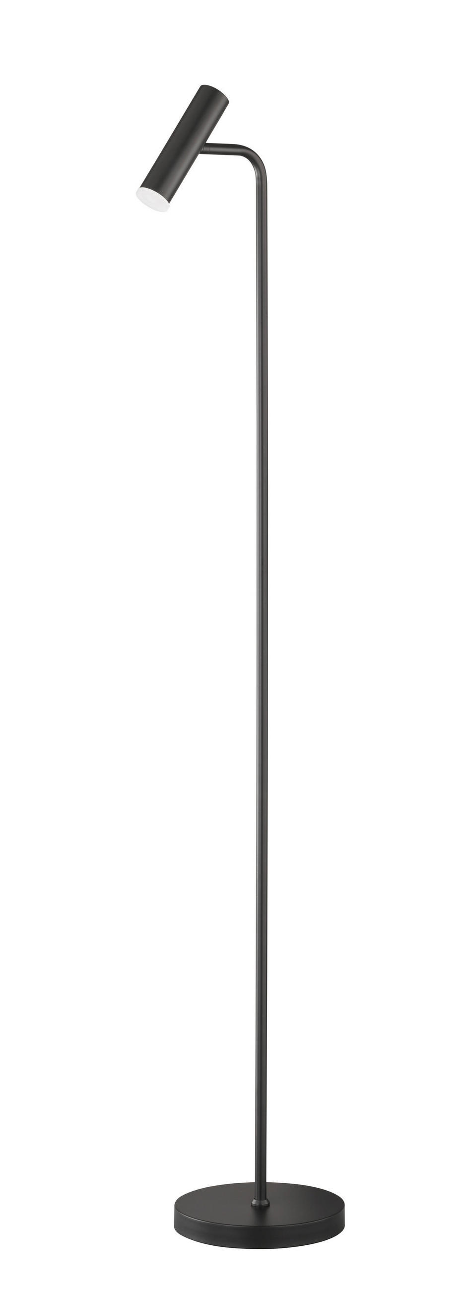 LED-STEHLEUCHTE 23/154 cm    - Schwarz, Design, Metall (23/154cm) - Schöner Wohnen