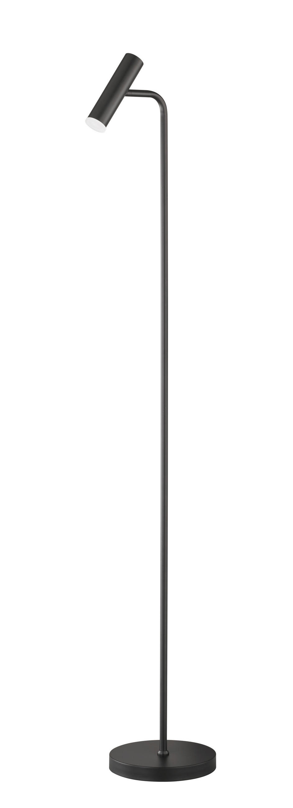 LED-STEHLEUCHTE 23/154 cm    - Schwarz, Design, Metall (23/154cm) - Schöner Wohnen