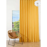 DRAPERIE CONFECțIONATĂ black-out (nu permite trecerea luminii)  - galben muștar, Basics, textil (24/31/4cm)