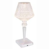 DEKORAČNÍ LED SVÍTIDLO, dotykový stmívač, 12/26 cm  - Basics, plast (12/26cm)