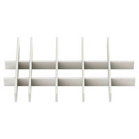 SCHUBLADENEINTEILUNG - Weiß, Holzwerkstoff (80,5/7,9/49cm) - Boxxx
