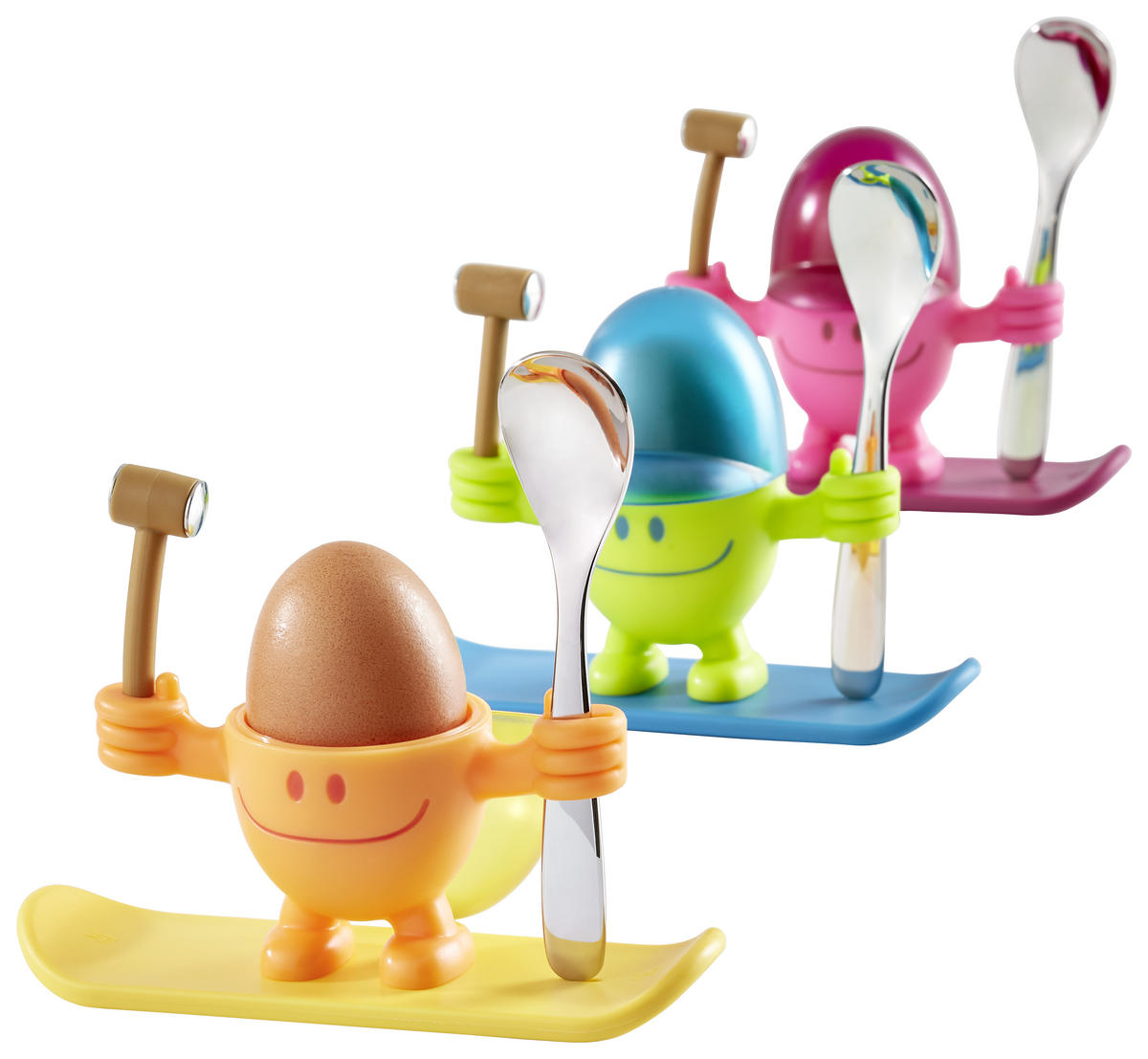 KALÍŠOK NA VAJÍČKO - pink, Design, kov/plast (11cm) - WMF