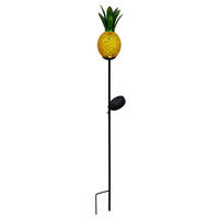 SOLARLEUCHTE  - Schwarz/Orange, Basics, Glas/Metall (10 cm /81 cm cm) - Näve