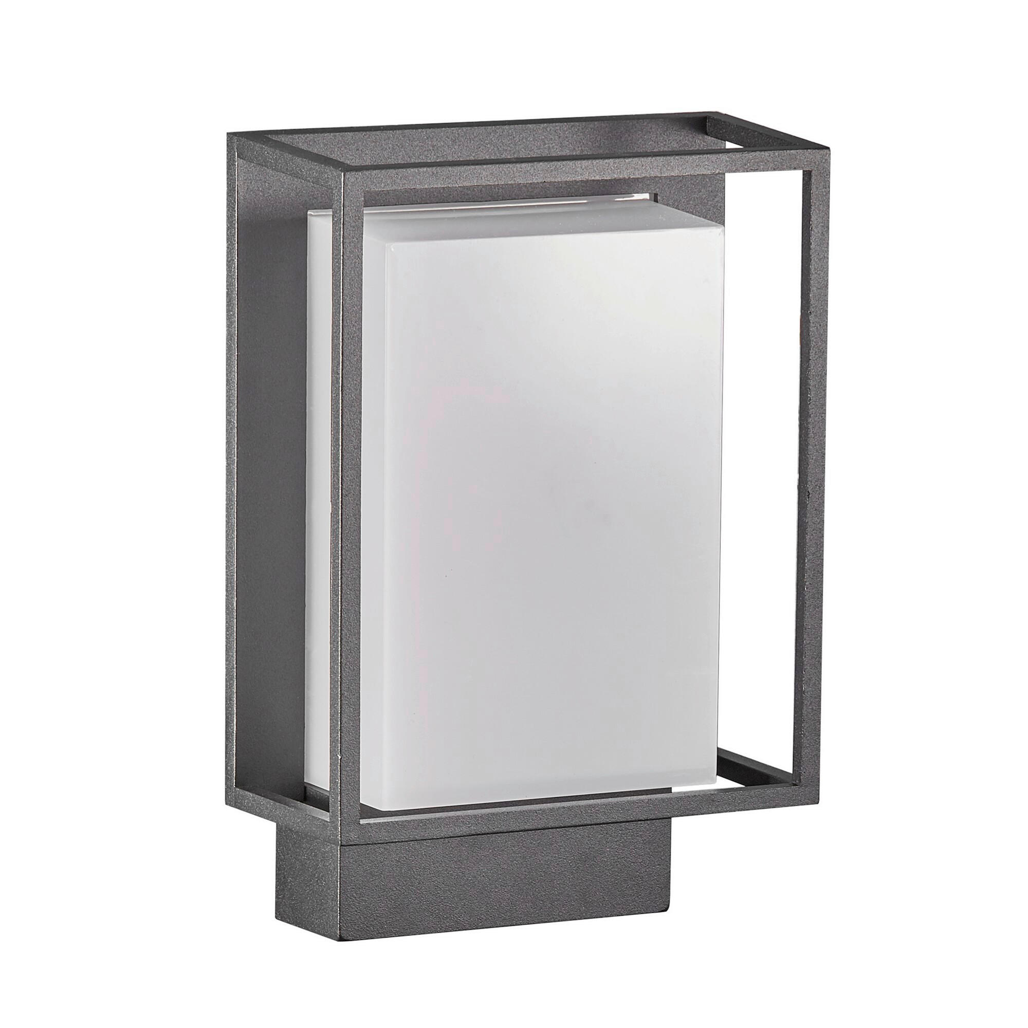 AUßENWANDLEUCHTE 14,7/8,/22,1 cm   - Schwarz, KONVENTIONELL, Metall (14,7/8,/22,1cm) - Nordlux