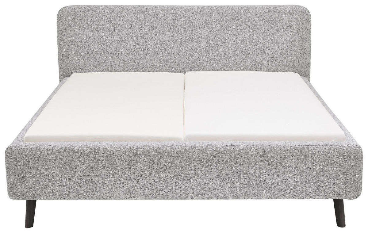 POLSTERBETT 180/200 cm, {[inkl. ],item.attr('349-543'),[, ]} - Birkefarben/Buchefarben, Design, Holz/Textil (180/200cm) - Xora