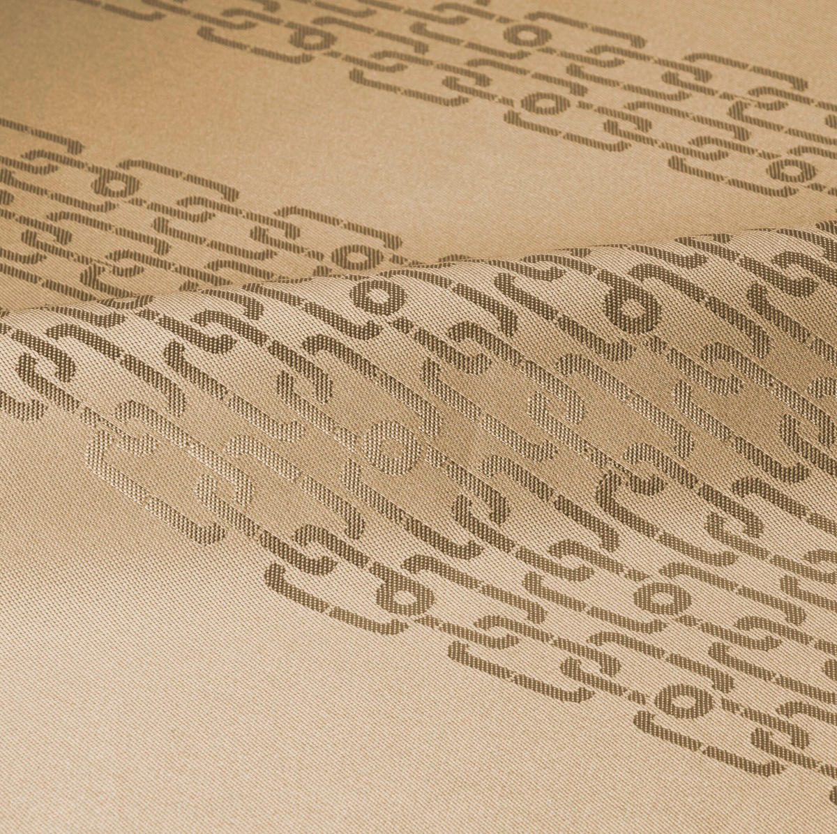 TISCHLÄUFER Chains 50/160 cm  - Goldfarben, Basics, Textil (50/160cm) - Joop!