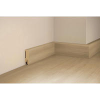 SOCKELLEISTE, Eiche Crema Pur  - Basics, Holz (240/5/1,6cm) - Tilo