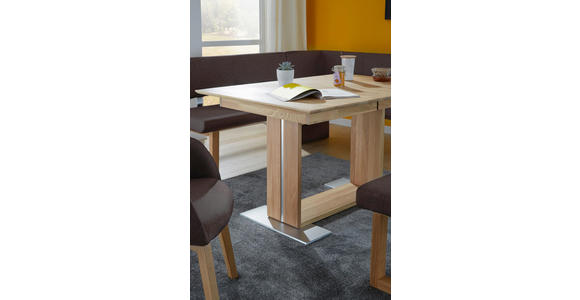 ESSTISCH in Holz 130(180)/90/75 cm - Eichefarben, KONVENTIONELL, Holz (130(180)/90/75cm) - Voleo