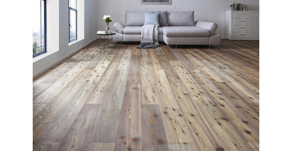Parkett LANDHAUSDIELE Lärche per m² - Lärchefarben, LIFESTYLE, Holz (185/16,1/1,4cm) - Ambiente