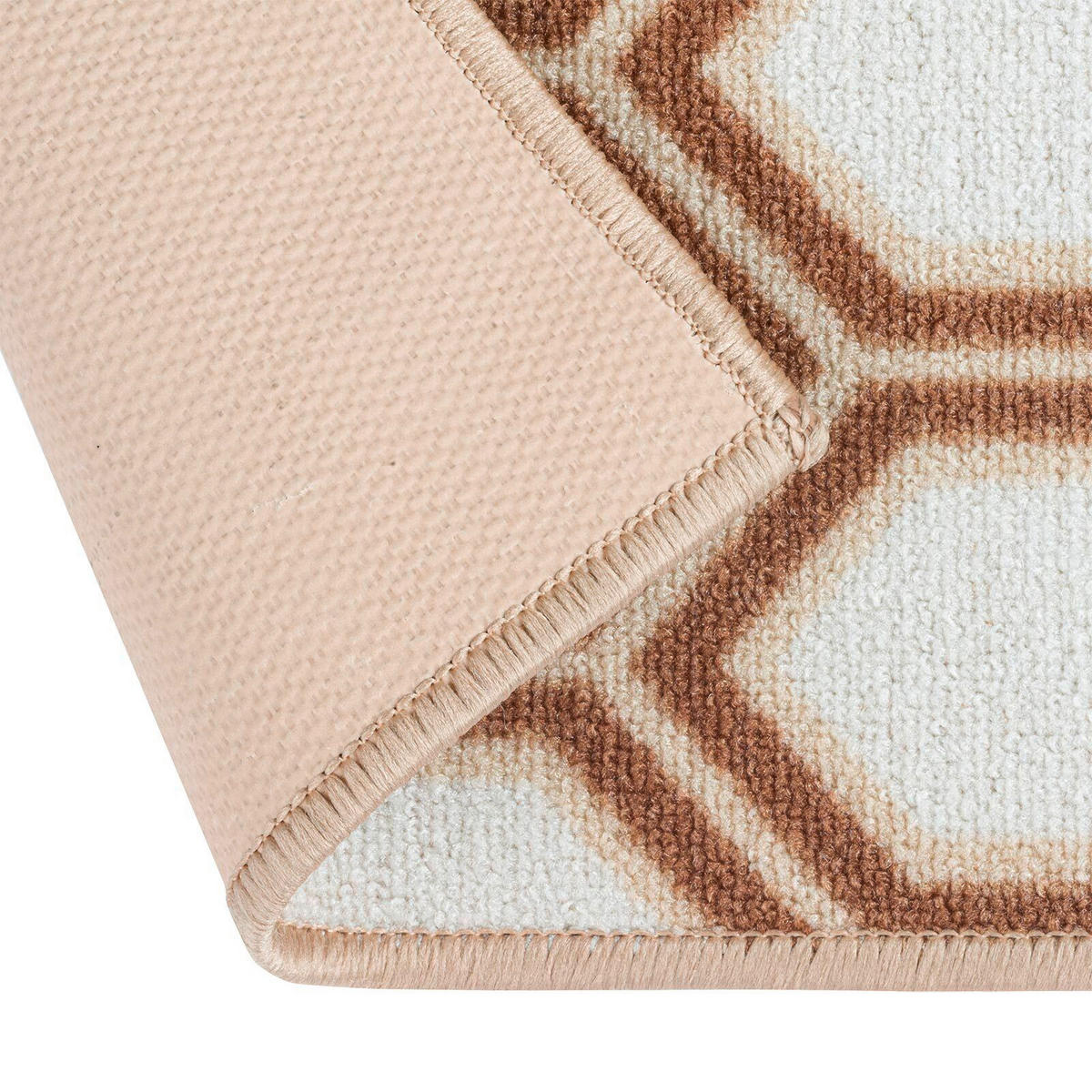 LÄUFER 80/500 cm Cardiff Braun  - Braun, Design, Kunststoff/Textil (80/500cm)