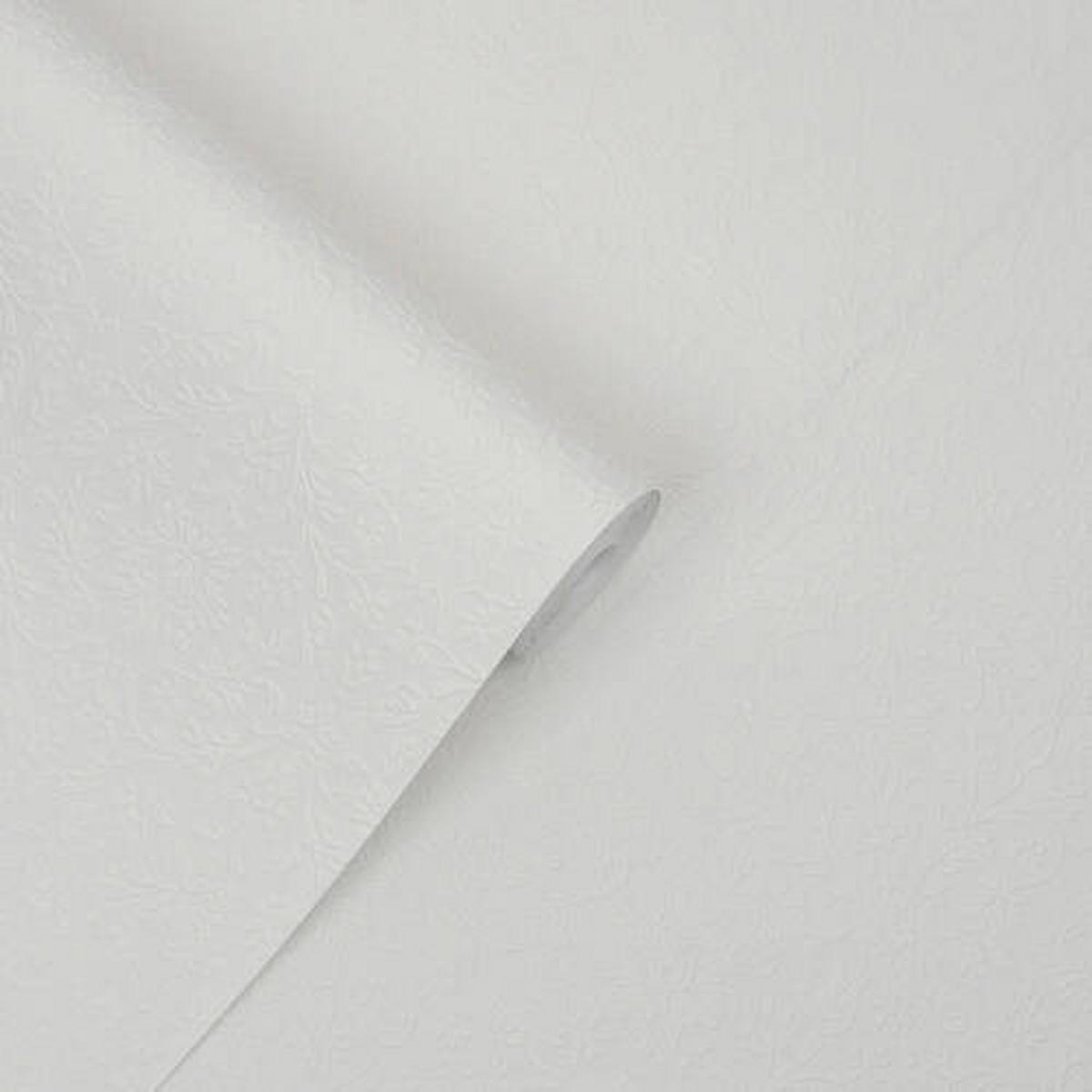 NON WOVEN-TAPET 52/1005 cm  - vit, Basics, papper/plast (52/1005cm)