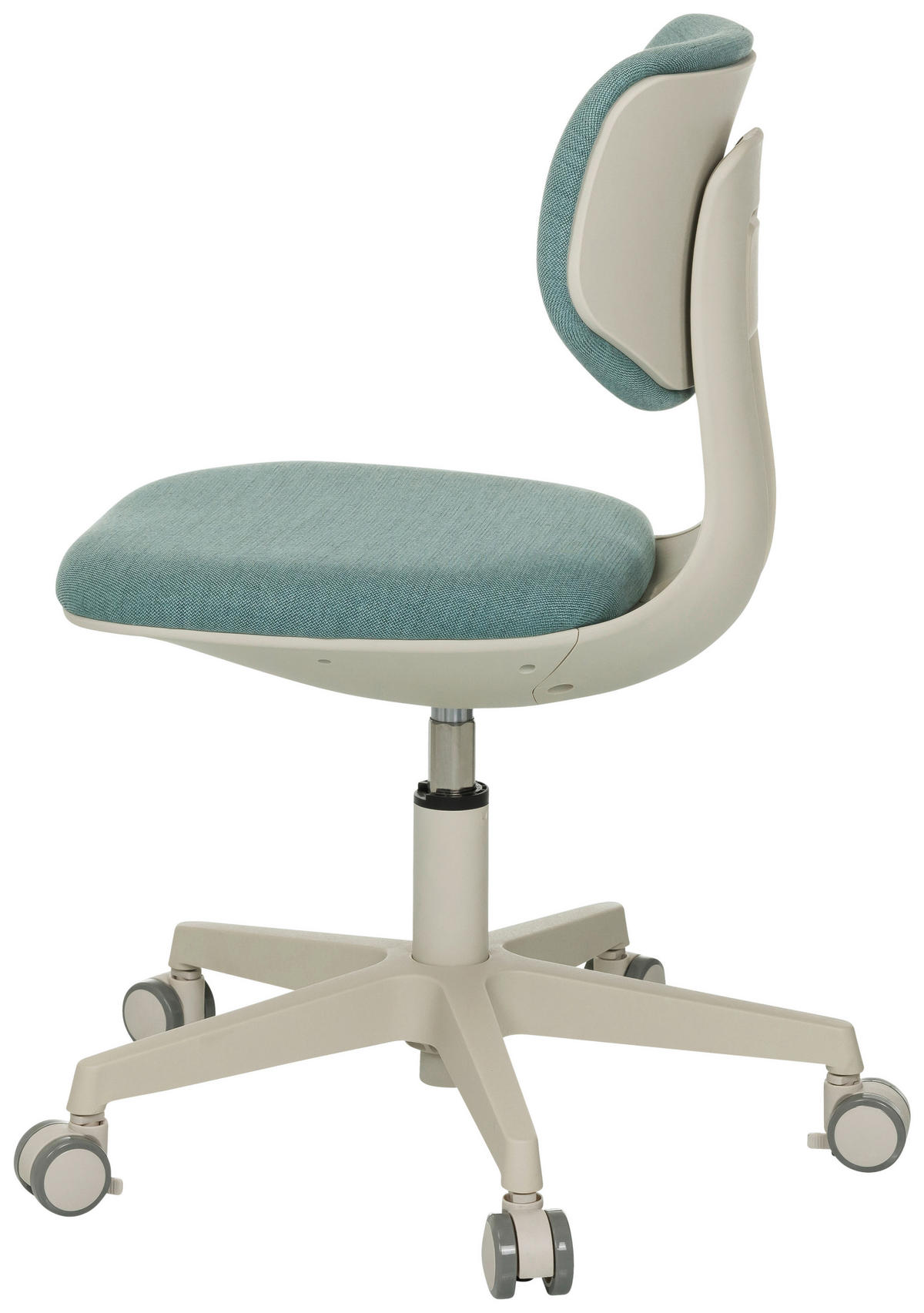 JUGENDDREHSTUHL Struktur Blau  - Blau/Creme, MODERN, Kunststoff/Textil (52/70 - 79/52cm) - MID.YOU