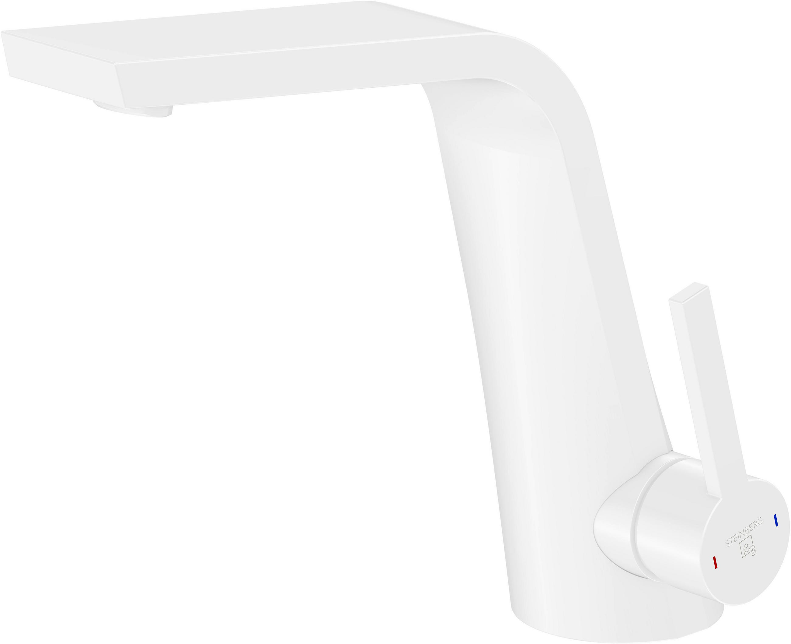 WASCHTISCHARMATUR 260 1010 1 W  - Weiß, MODERN, Metall (5,4/18,1/20,8cm)