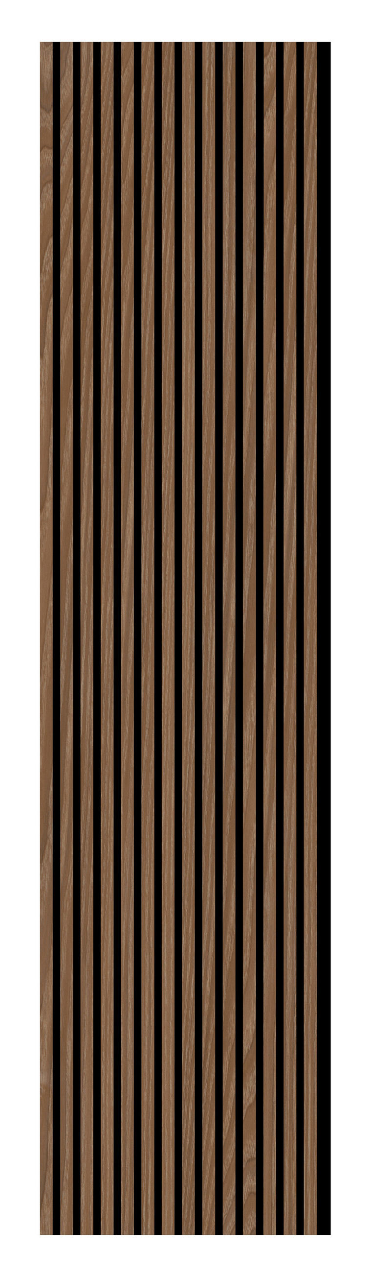AKUSTIKPANEEL PVC Eiche foliert 57.25/1.9/240 cm  - Eichefarben, KONVENTIONELL, Holzwerkstoff/Textil (57.25/1.9/240cm)
