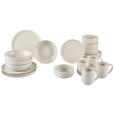 KOMBISERVICE Beige Marbella 20-teilig 4 Personen  - Beige, Trend, Keramik - Novel