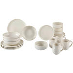 KOMBISERVICE Beige Marbella 20-teilig 4 Personen  - Beige, Trend, Keramik - Novel
