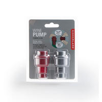 PUMPA ZA VINO    - crvena/crna, Basics, plastika (3,84/14,93/11,53cm) - Kikkerland