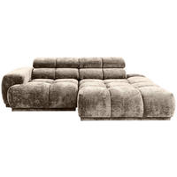 KUTNA GARNITURA tekstil  taupe   - taupe, Moderno, tekstil (239/150cm) - MID.YOU