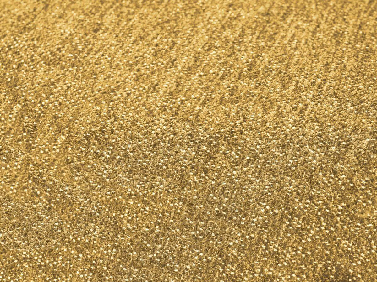 ECKSCHLAFSOFA EVEREST  mit Rücken echt, Armteil links, Armteil rechts Flachgewebe Gelb  - Gelb/Schwarz, MODERN, Kunststoff/Textil (198/423/212cm)