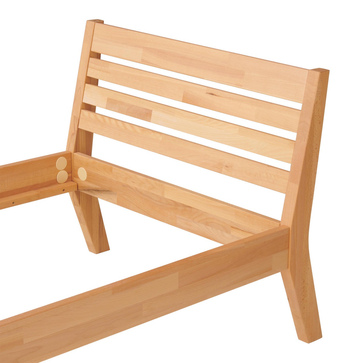 LIT 90/200 cm  in Kernbuche   - Kernbuche, Modern, Holz (90/200cm) - MID.YOU