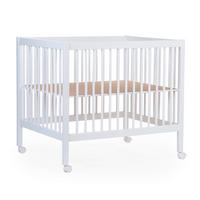 LAUFGITTER Playpen 97 2023  98/78/82 cm  - Weiß, KONVENTIONELL, Holz/Kunststoff (98/78/82cm) - Childhome