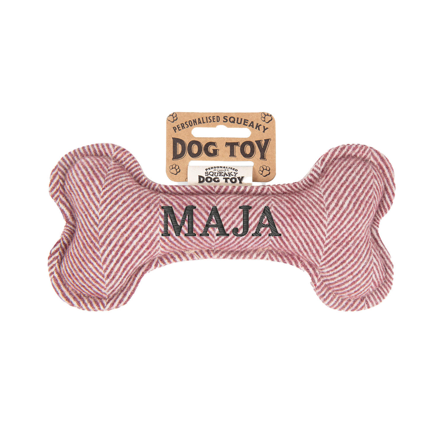 HUNDESPIELZEUG - Rot, Trend, Textil (20/4/10cm)