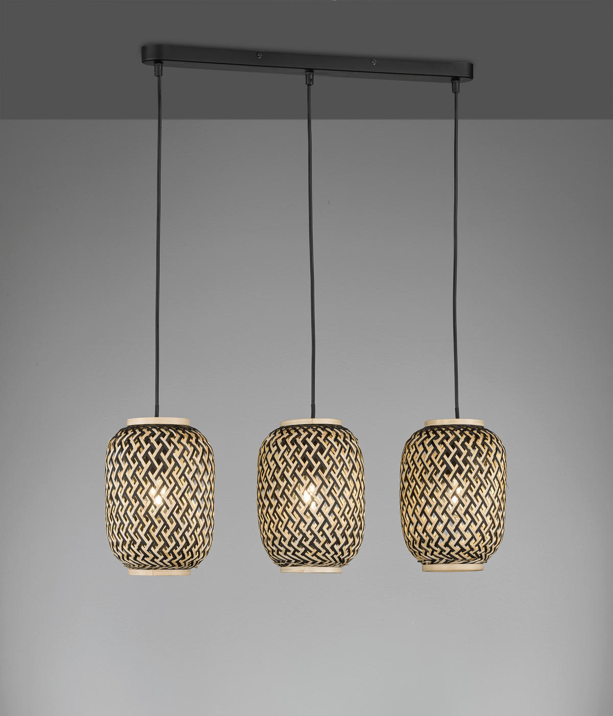 HÄNGELEUCHTE 69/17/150 cm  - Natur (69/17/150cm) - Fischer & Honsel
