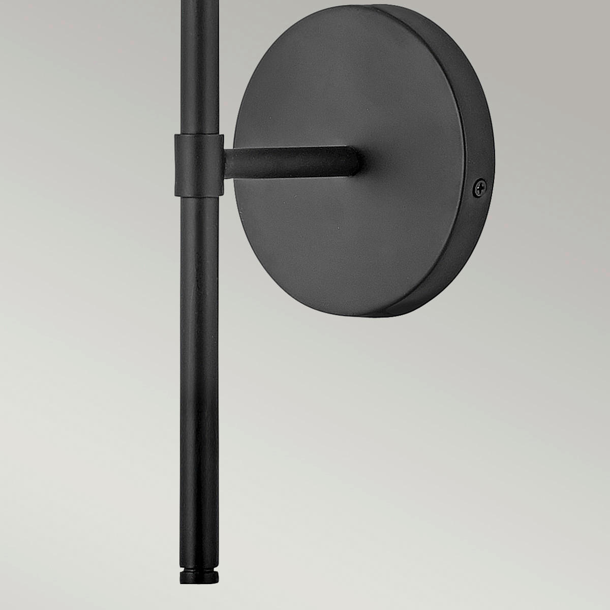 BADEZIMMER-WANDLEUCHTE - Schwarz, Konventionell, Glas/Metall (15.6/40.3/19cm) - Elstead Lighting