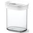 VORRATSDOSE 0,38 L - Transparent/Weiß, Basics, Kunststoff (0.38l) - Emsa VORRATSDOSE 0,38 L - Transparent/Weiß, Basics, Kunststoff (0.38l) - Emsa