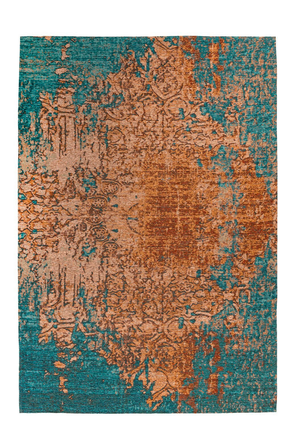 TEPPICH 200/290 cm Primavera 725 Sand / Blau Blau  - Blau, KONVENTIONELL, Textil (200/290cm)