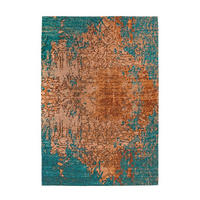TEPPICH 200/290 cm Primavera 725 Sand / Blau Blau  - Blau, KONVENTIONELL, Textil (200/290cm)
