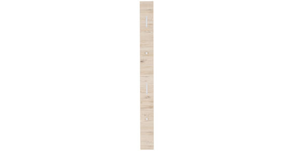 GARDEROBENPANEEL  in 16/180/2 cm  - Eichefarben, Design, Holzwerkstoff (16/180/2cm) - Moderano