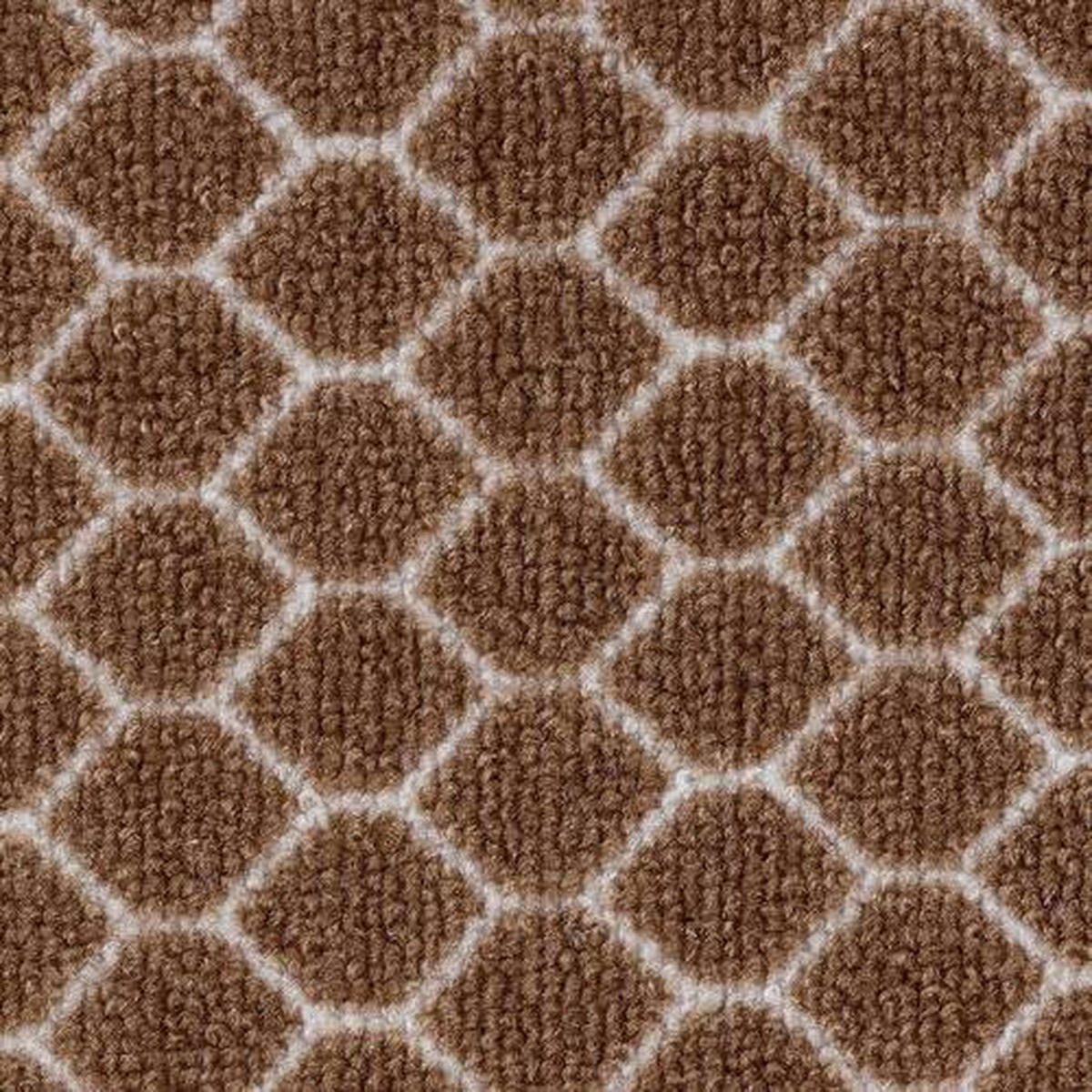 LÄUFER 80/450 cm Ennis  - Braun, Design, Kunststoff/Textil (80/450cm) - Novel