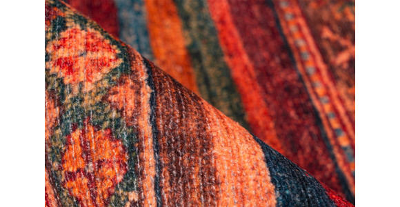 FLACHWEBETEPPICH 75/150 cm Faye 725 Multi / Rot Multicolor, Rot  - Rot/Multicolor, Basics, Textil (75/150cm) - Novel