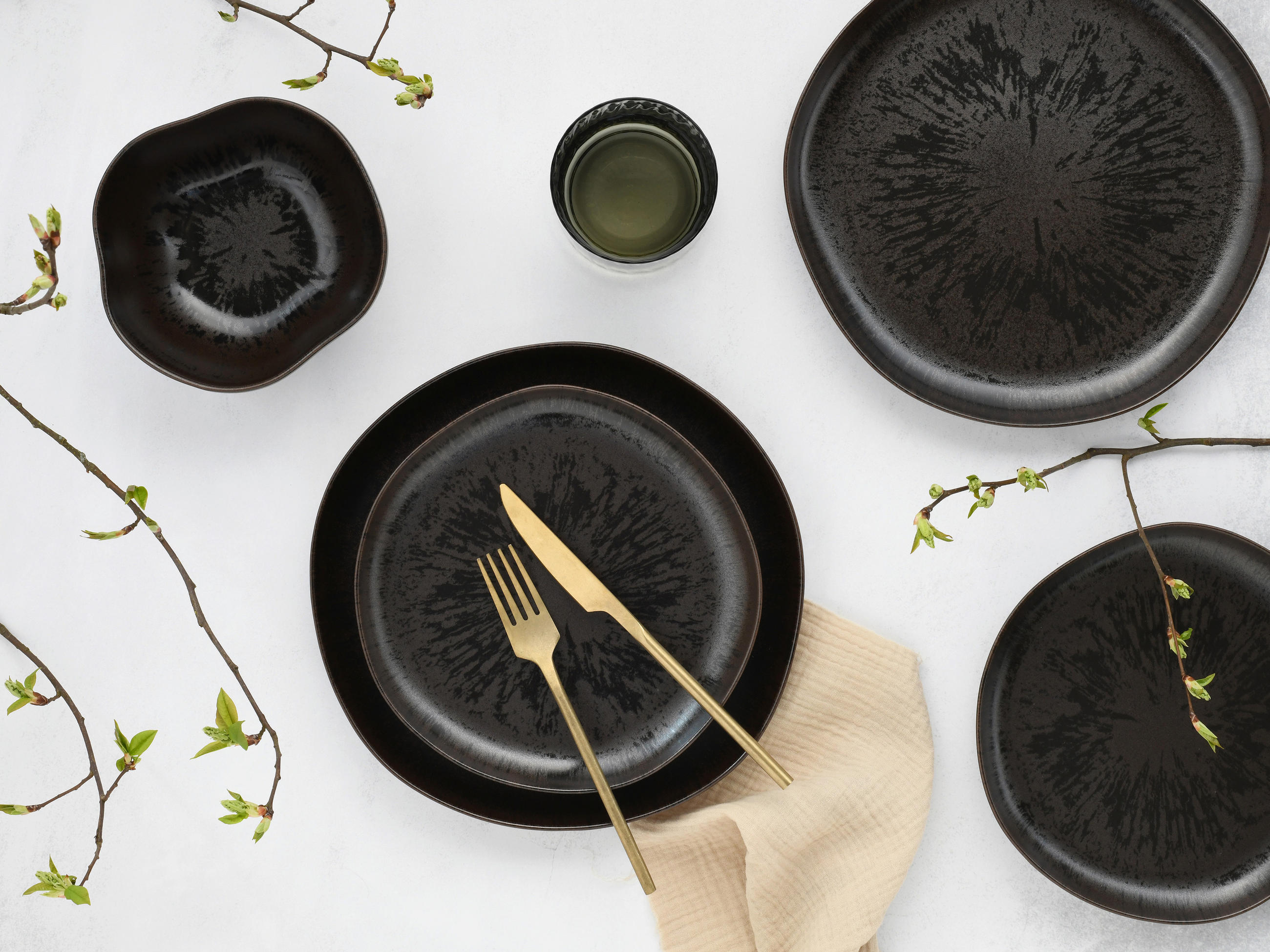 TAFELSERVICE 12-teilig  - Trend, Keramik - Creatable