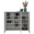 SCHUHSCHRANK Kaschmir  - Kaschmir, Design, Holzwerkstoff (120/100/34cm) - Hom`in
