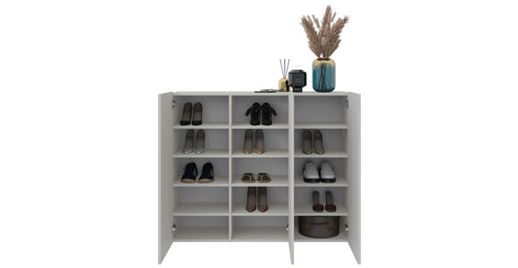 HÄNGESCHUHSCHRANK Kaschmir - Kaschmir, Design, Holzwerkstoff (120/100/34cm) - Hom`in