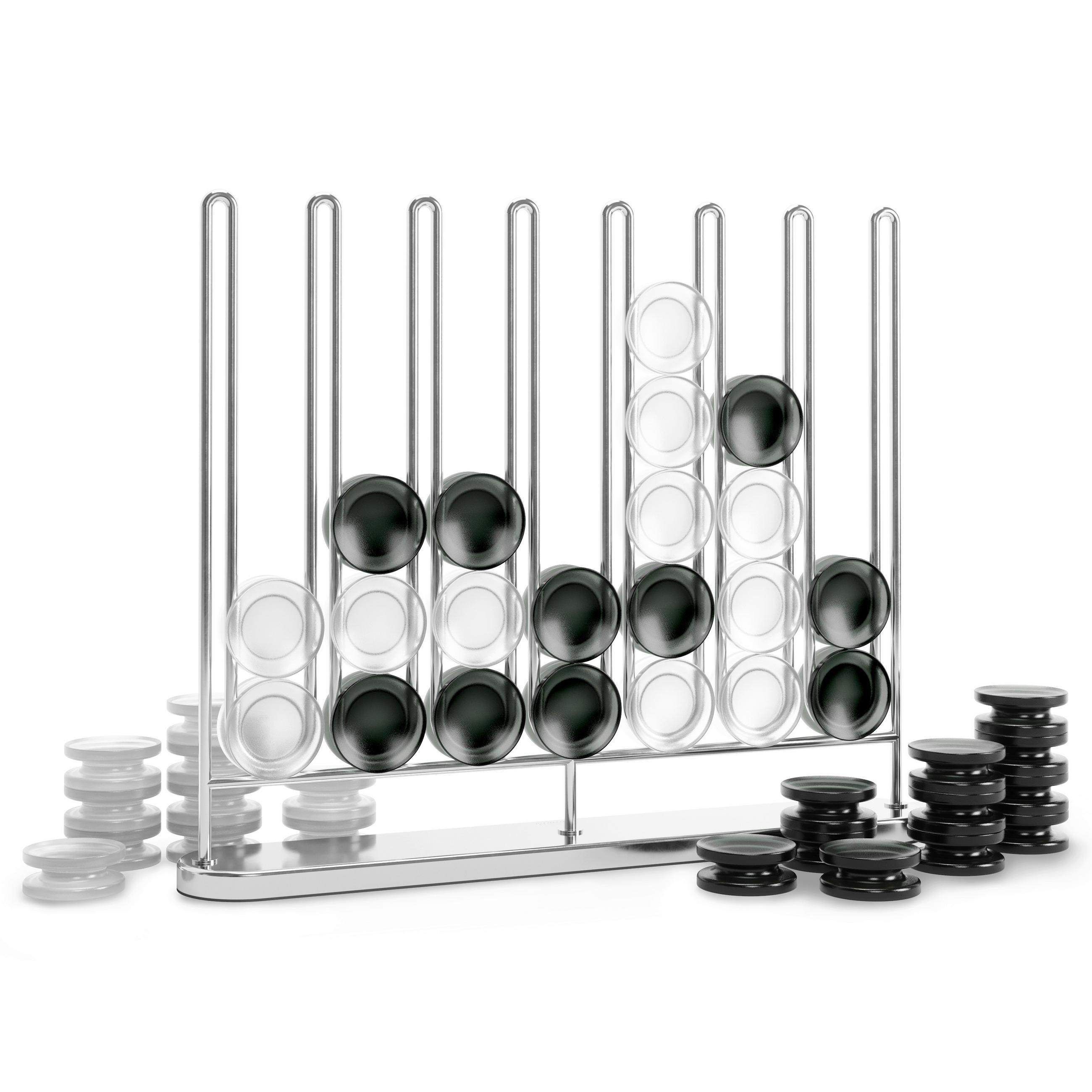 DEKORATIVT SPEL - kromfärg, Design, metall/plast (31,75/26,37/5,41cm) - Ambia Home
