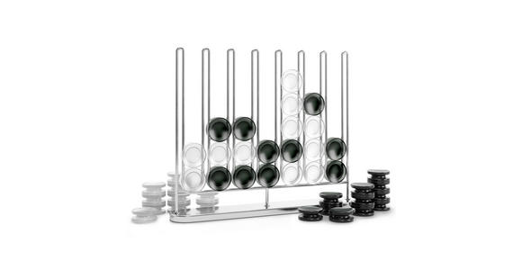 DEKOSPIEL  - Chromfarben, Design, Kunststoff/Metall (31,75/26,37/5,41cm) - Ambia Home