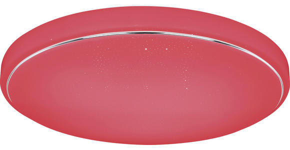 Led Deckenleuchte Lotta Ø 57,5 cm mit Farbwechsler - Weiß, MODERN, Kunststoff/Metall (57,5/8,5cm) - Luca Bessoni