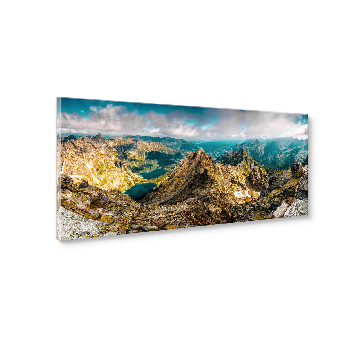 LEINWANDBILD Landschaft & Natur 150/60 cm  - Multicolor, Basics, Holz/Textil (150/60cm)