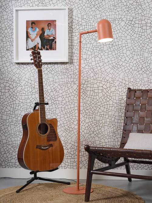 STEHLEUCHTE  17/141/17 cm   - Terracotta, Design, Metall (17/141/17cm) - It's about Romi