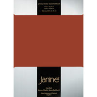SPANNBETTTUCH Jersey  - Rotbraun, Basics, Textil (100/200/35cm) - Janine