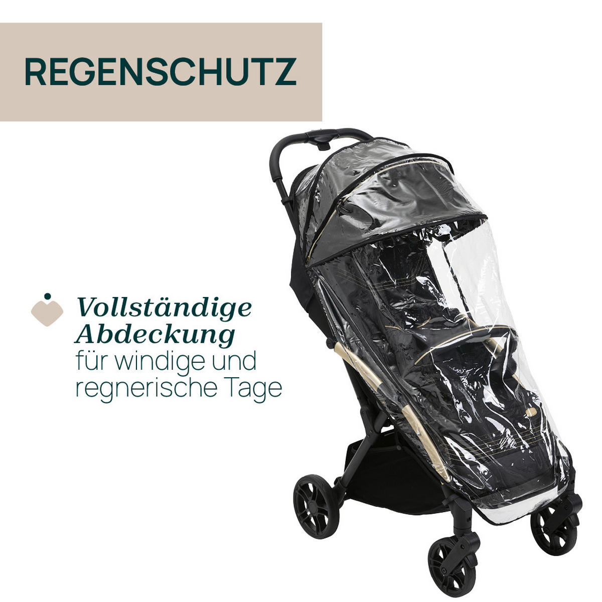 BUGGY GOODY XPLUS  - Schwarz, Basics, Textil/Metall (47/86/106cm) - Chicco