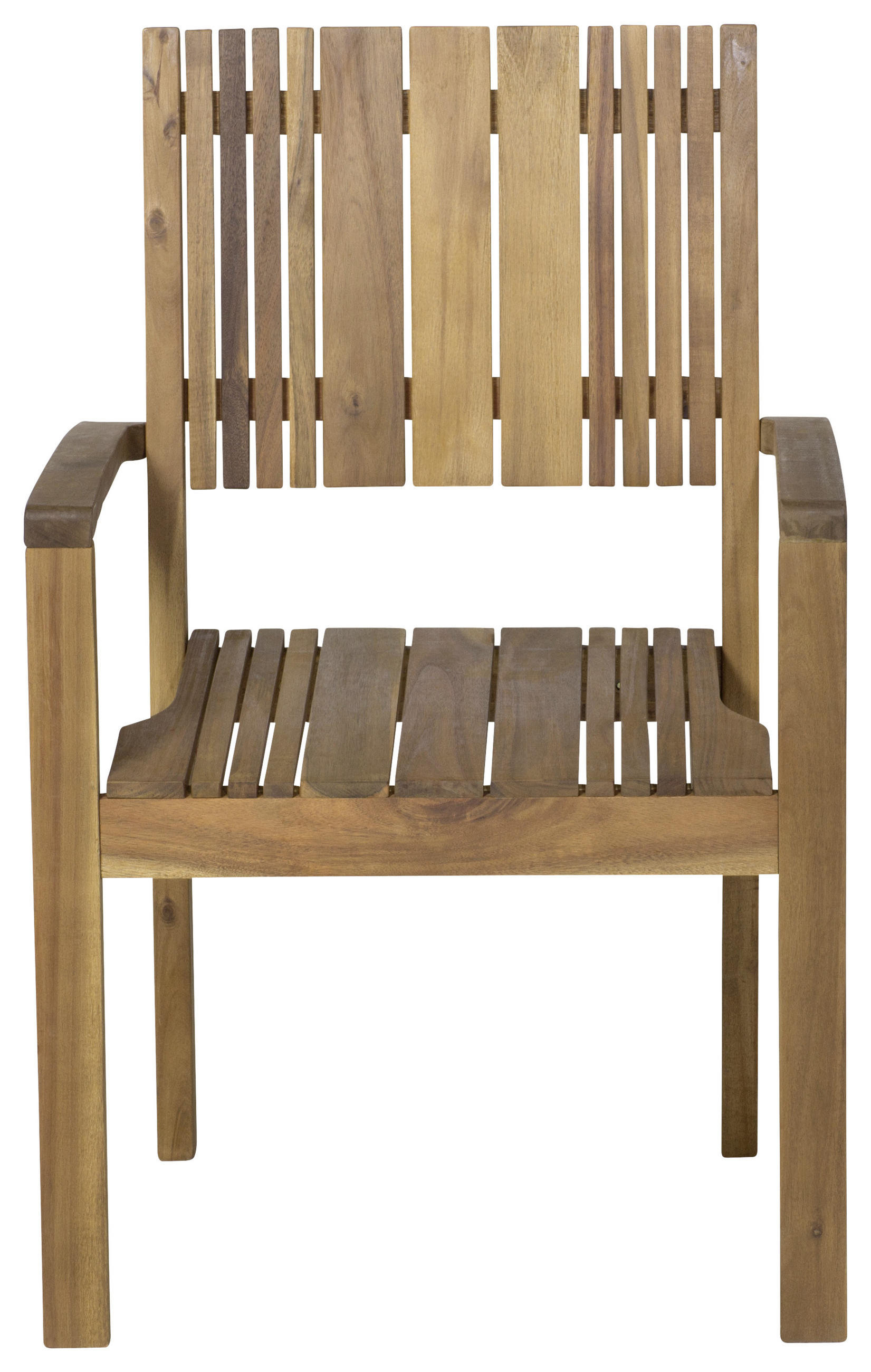 STAPELSESSEL Akazie Akaziefarben  - Akaziefarben, KONVENTIONELL, Holz (58/90/61cm) - Siena Garden