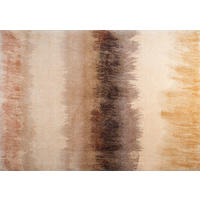 FLACHWEBETEPPICH 140/200 cm Bronze Bands Braun  - Braun, Design, Kunststoff/Textil (140/200cm) - wash+dry