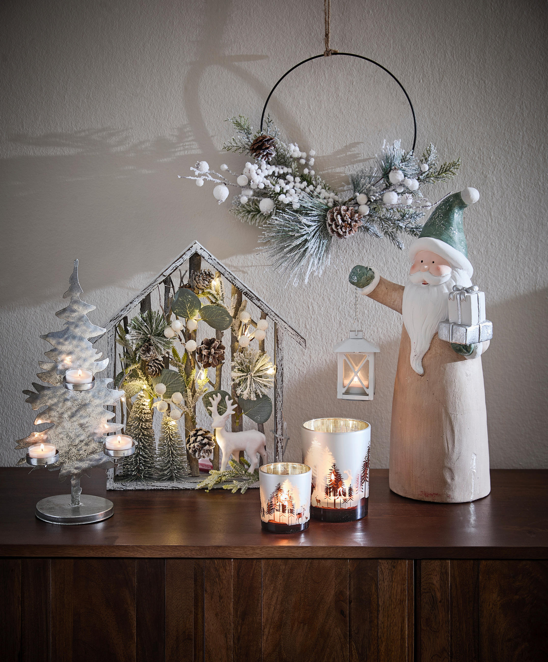TEELICHTHALTER  - Basics (10.00/18.00/36.00cm) - X-Mas